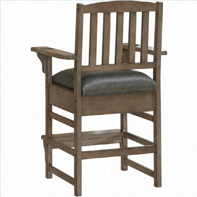 American Heritage Billiards King Chair 30 Bar Stool In Glacier