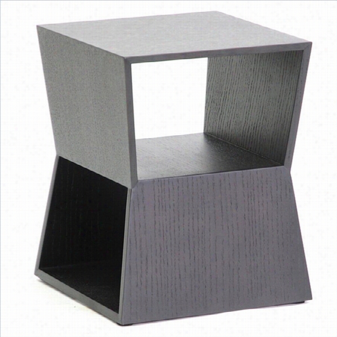 Baxton Studio Marche End Table In Black