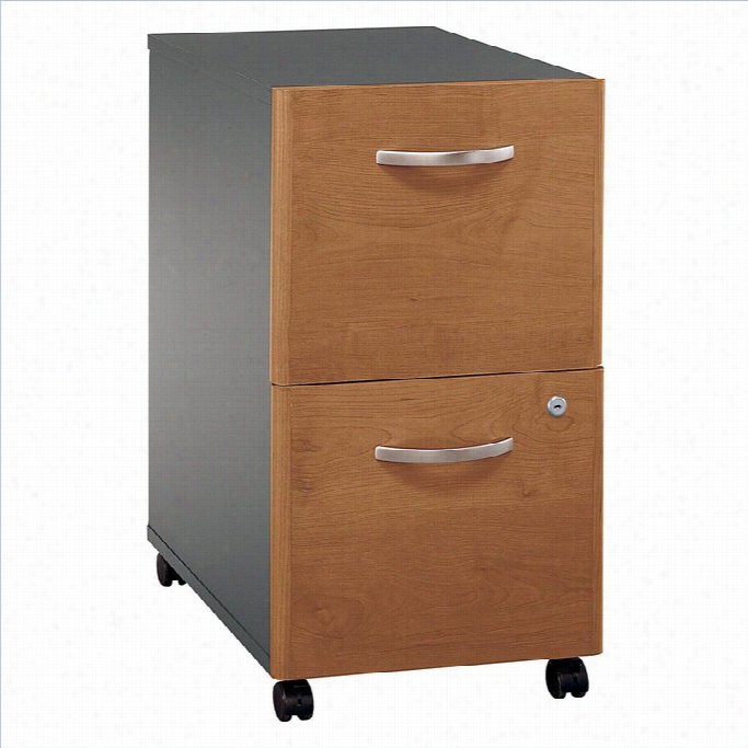 Bush Bbf Series C 2dwr Mobile Pedestal Ij Naturalcherry