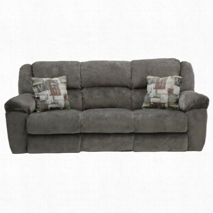 Catnapper Rtansformer Ulitmwte Polyester Couch In Seal