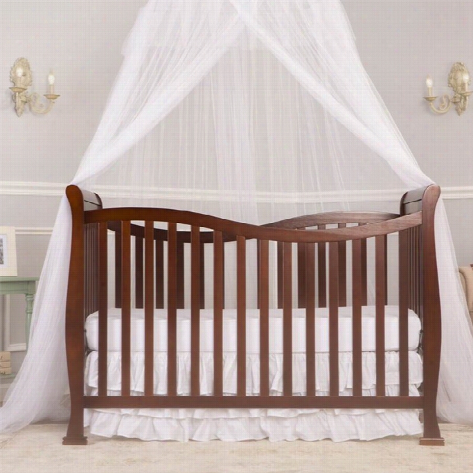 Dream On Me Viiolet 7-in-1 Convertible Life Style Crib In Espresso