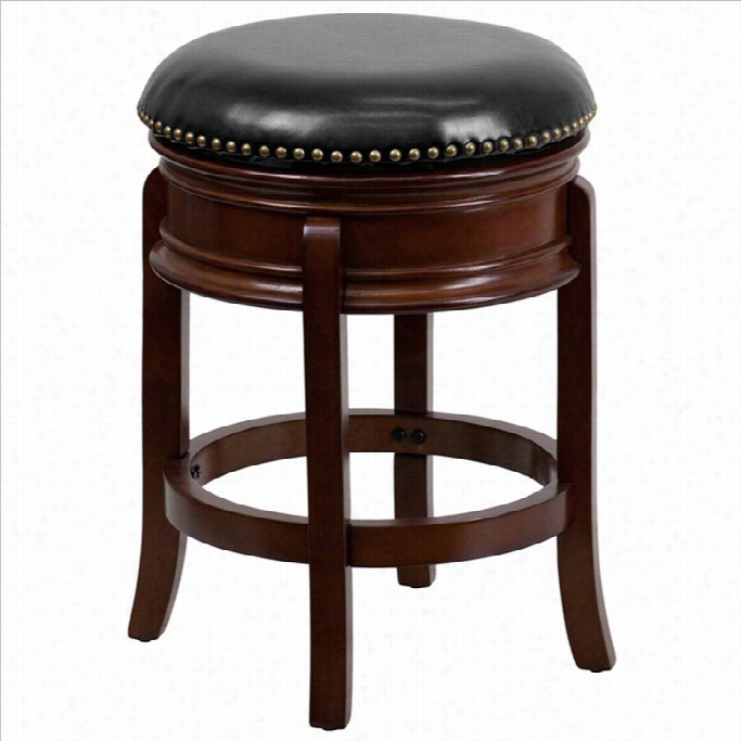 Flash Furniture 24 Or 29 Backless Bar Stool In Cherry-24 In Chh
