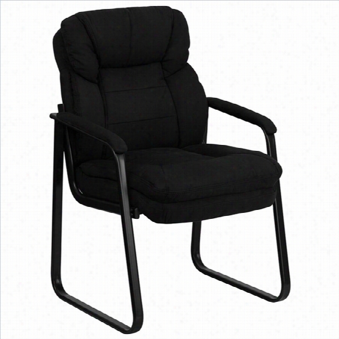 Flash Furniture Exclusive Executive Indirect Guest Chair In Black