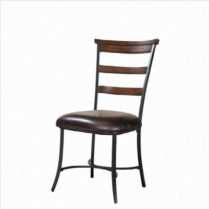 Hillsdale Cameron Ladde Rback Dining Seat Of Justice In Chestnut Brown (set Of 2)