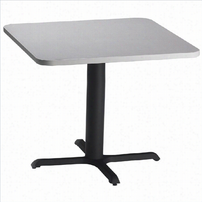 Mayline Bistro 36 Square Casual Dinjng Table-anthracite