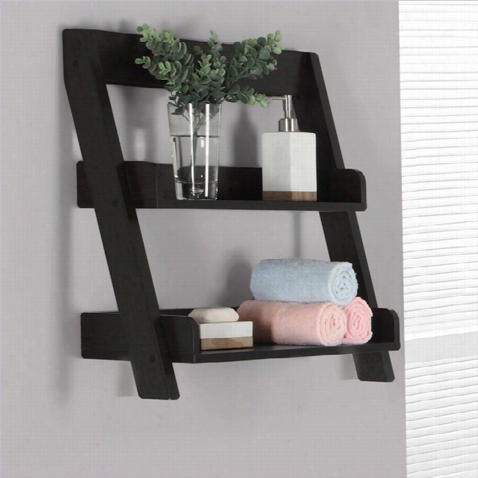 Monarch 24 Wall Mount Shelf In Warm Cappuccino