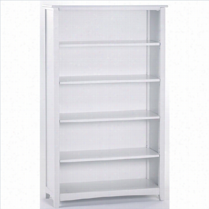 Ne  Kids School House Tall Vdrtical Bookcase In White