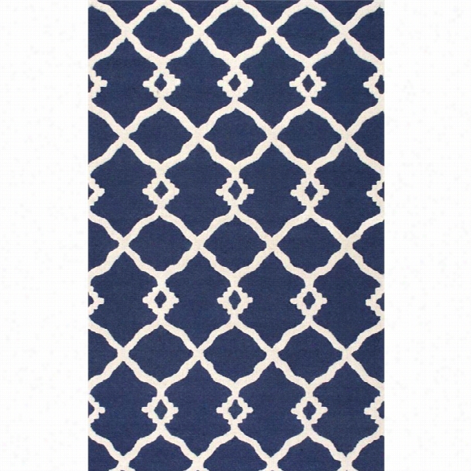 Nu Loom 5 X 8' Hand Tufted Tara Rug In Navy