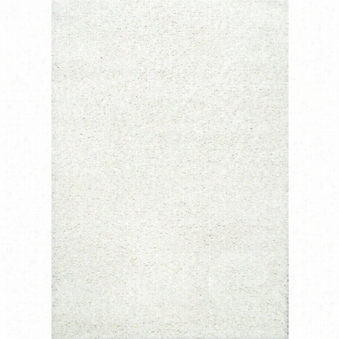 Nuloom 8' X 10' Roscoe Shaggy Rug In White