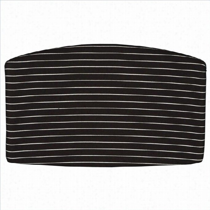 Ofm Striped Back Cushion In Pure