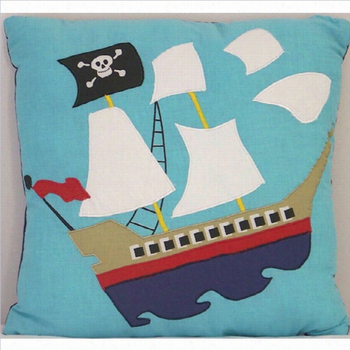 Pem America Pirate Treasure Pillow