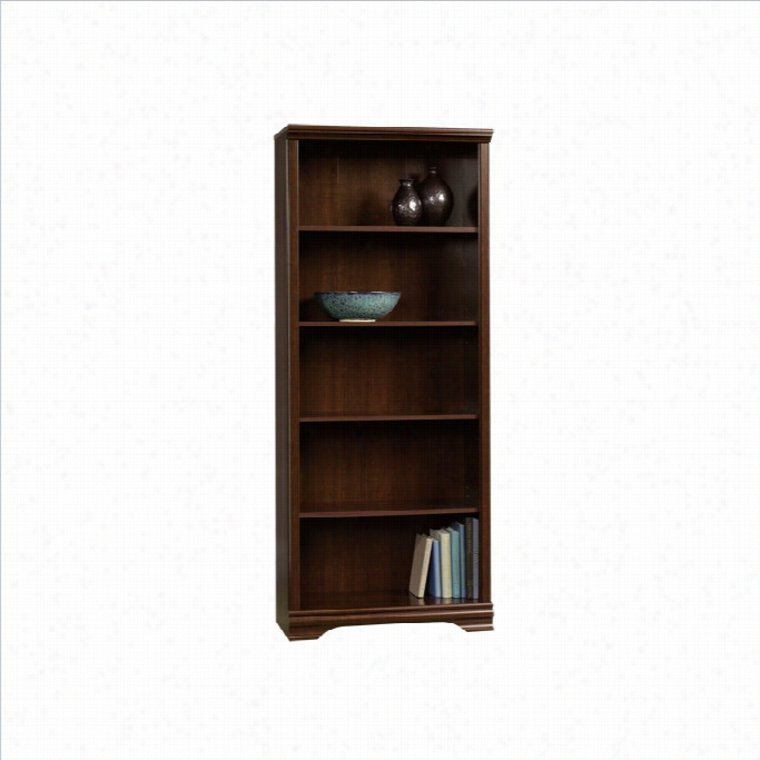 Sauder Caorlina Estate 5-shelf Bookcase In Select Cherry