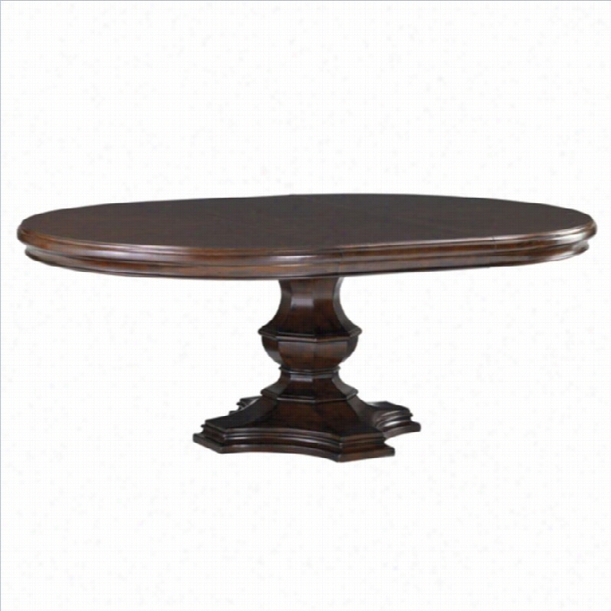Tommy Bahama Home Kilimanjaro Maracaibo Round Dining Table In Tangiers