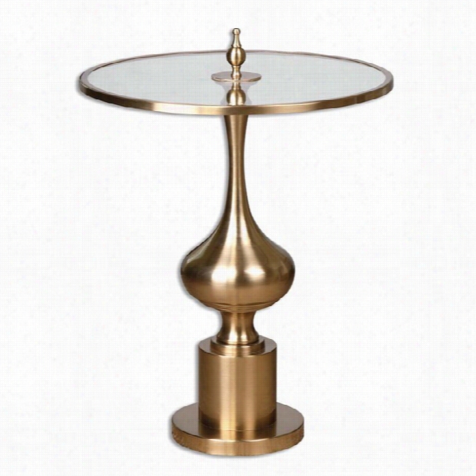 Utterost Bertina Bronze Accent Table