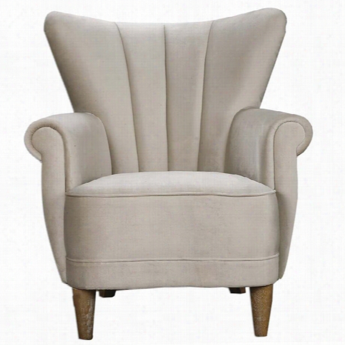 Uttermost Franchette Butterflyy-back Armchair