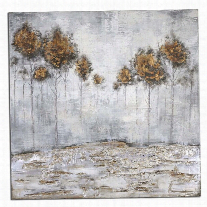 Uttermost Iced Trees Abstract Art