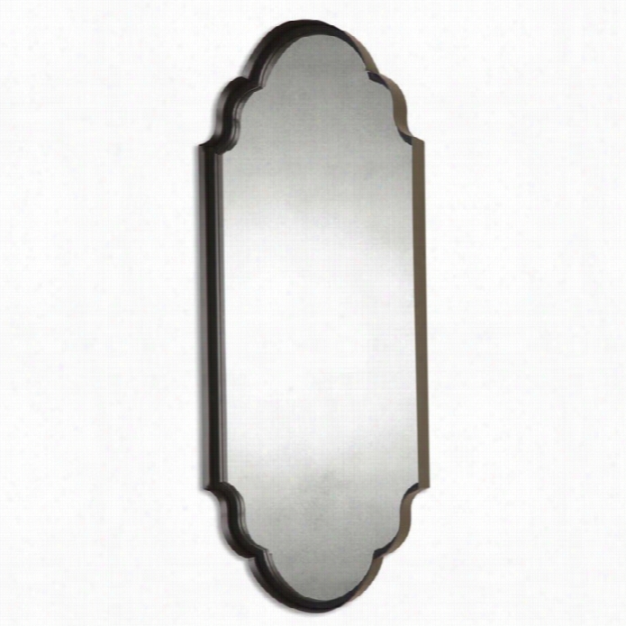 Uttermost Lamia Curved Metal Mirror