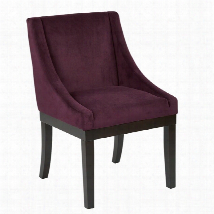 Avenue Six Monarch Dinin Gchair In Red