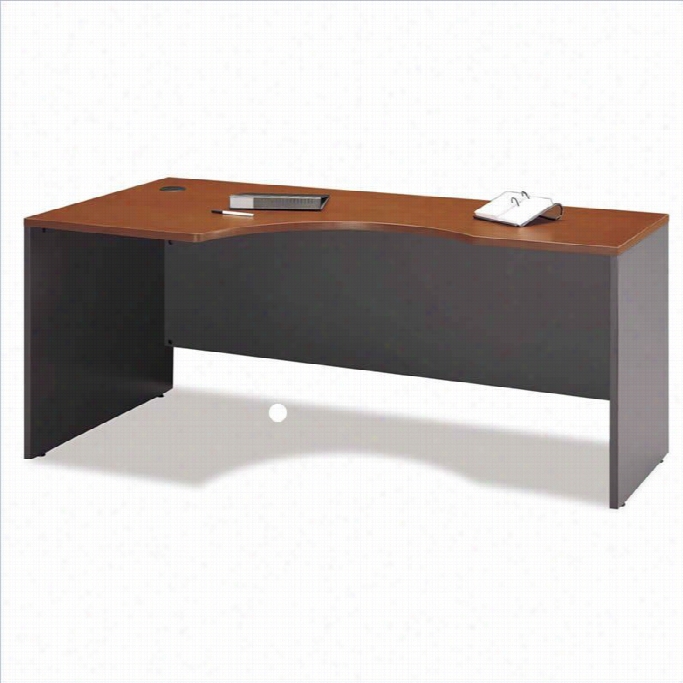 Bush B Bf Seroes C Corner Desk Set In Aubjrn Maple