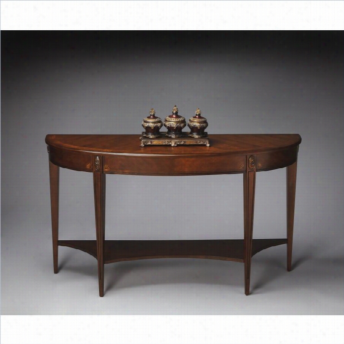 Butler Specialty Masterpiece Demioyne Console Table In Nutmeg