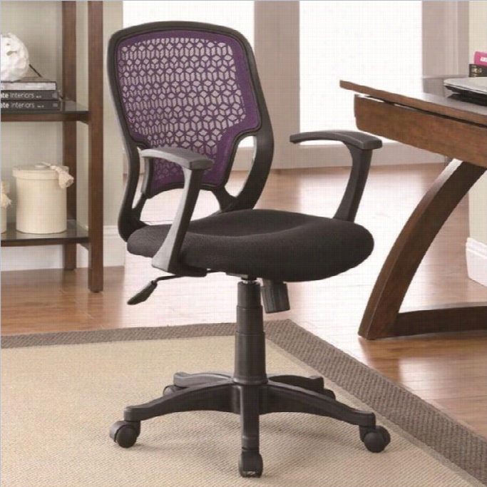 Coaster Esh Office Chair With Adjustable Seat Elevation Iinb Lac