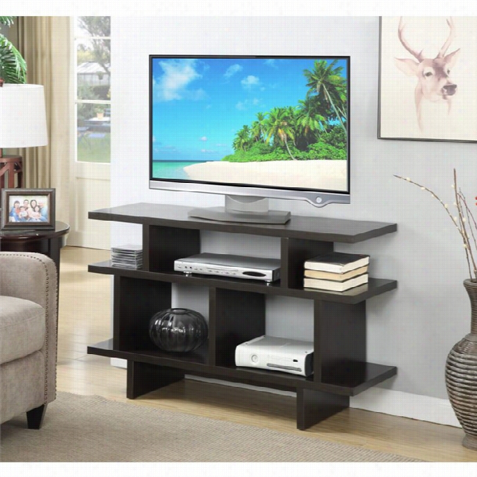 C Nvenience Concepts North Field 48 Tv Stand Console In Espresso