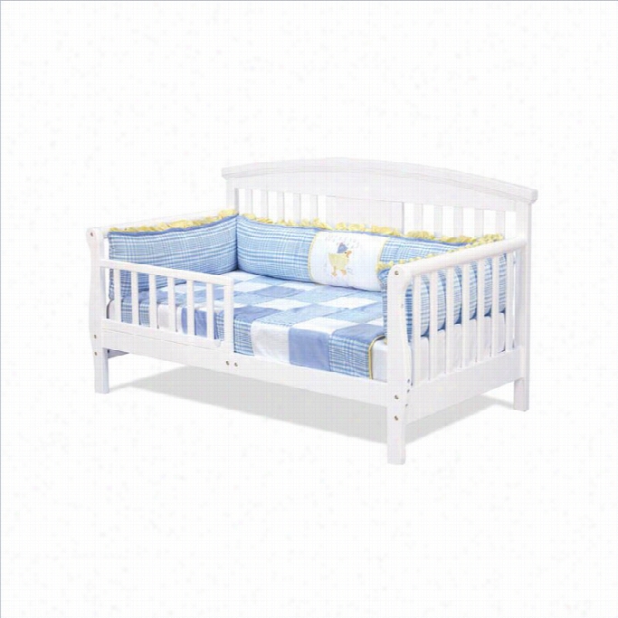 Davinci Elizab Eth Ii Convertible Wood Toddler Bed In White