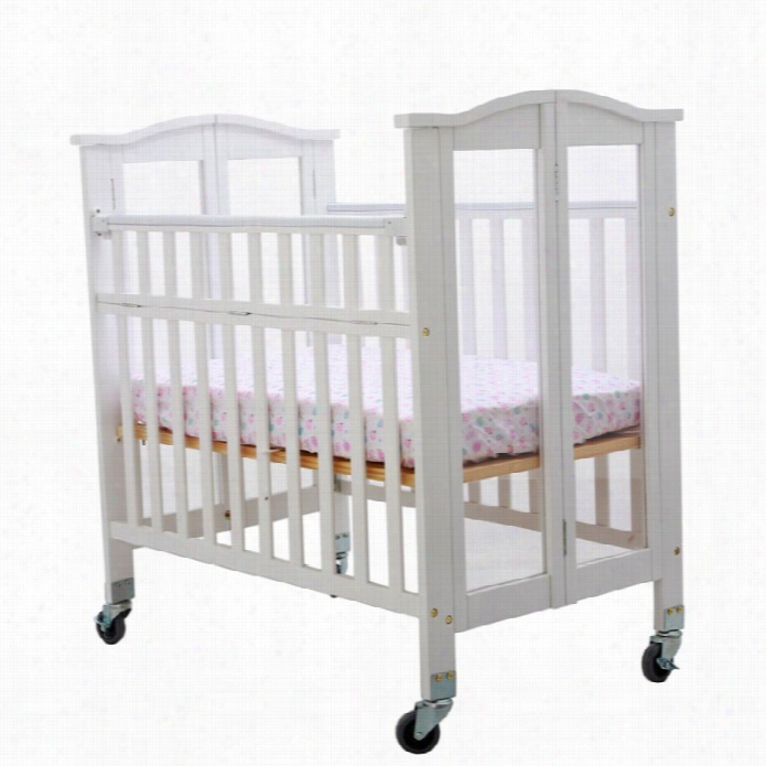 Dream On Me Relationship  Ultra Folding Portable Crib In Whife