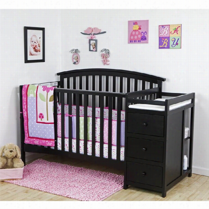 Give A Loose Rein To The Fancy On Me Nikoo 5-in-1 Convertible Crib With Changer In Again