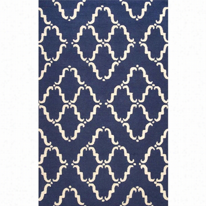 Nuloom 5' X 8' Hand  Looped Garrett Rug In Navy