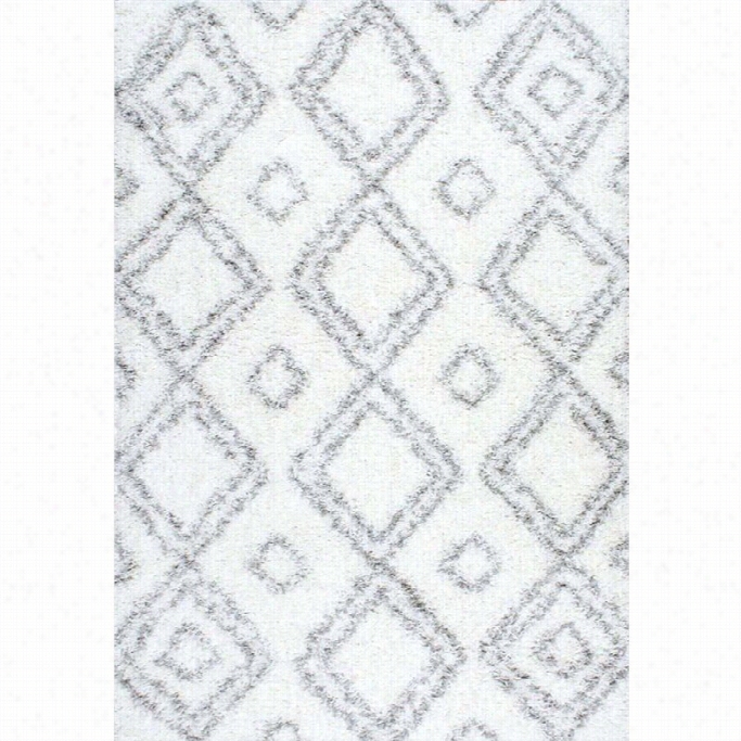 Nuloom 6'7 X 9' Iola Eassy Sh Ag Rug In White