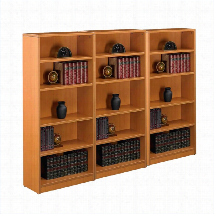 Offices To Go 4 Shoal Bookcase In American Cherry