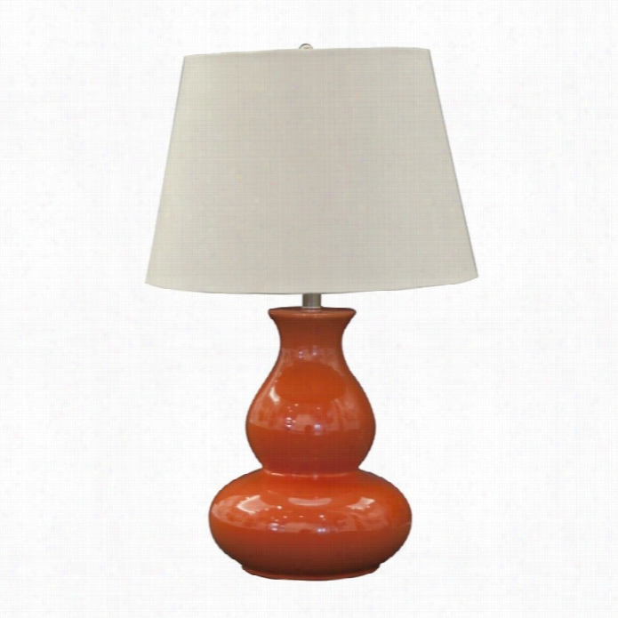 Renwil Sunset Table Lamp In Orange