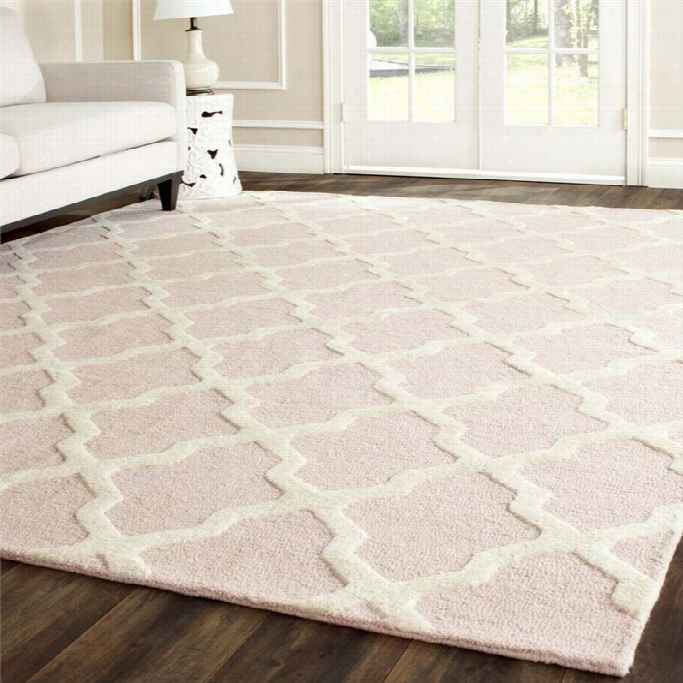 Safavieh Cambridge Light Pink Transitional Rug - 11' X  51'