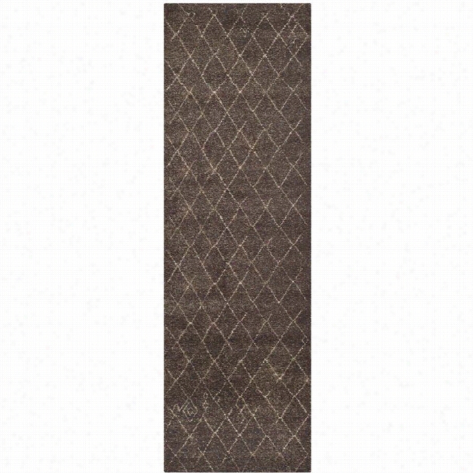 Safavieh Tunisia Runner Rug In Dark Brown