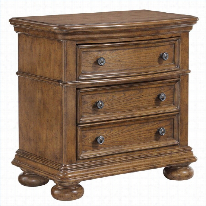 Samuel Lawrenec Furniture Paxton Nightstan In Medium Owod