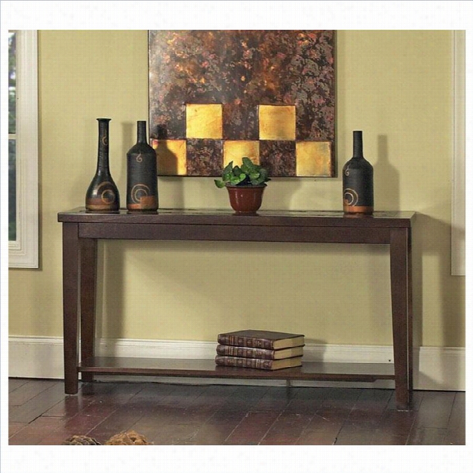 Steve Silver Cmopany  Davenport Slate Sofa Table