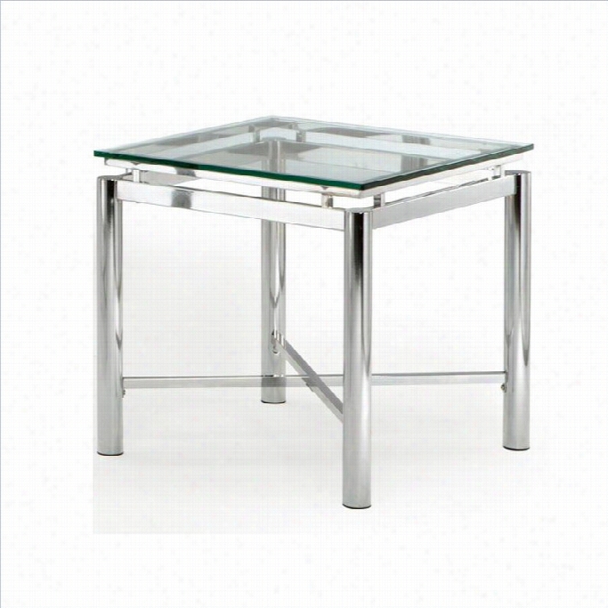 Seve Silvrr Company Nova  Glass Tpo Ed Table
