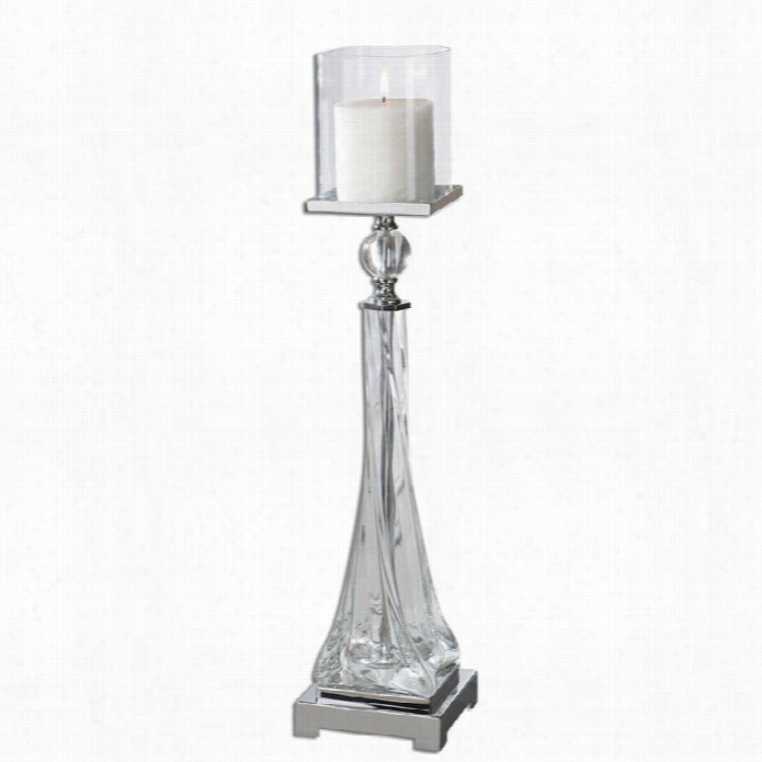 Uttermost Grancona Glass Candleholder