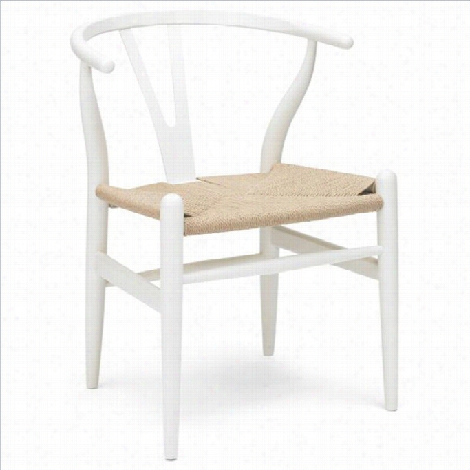 Volo Desgin Ming Dining Chair In White (set Of 2)