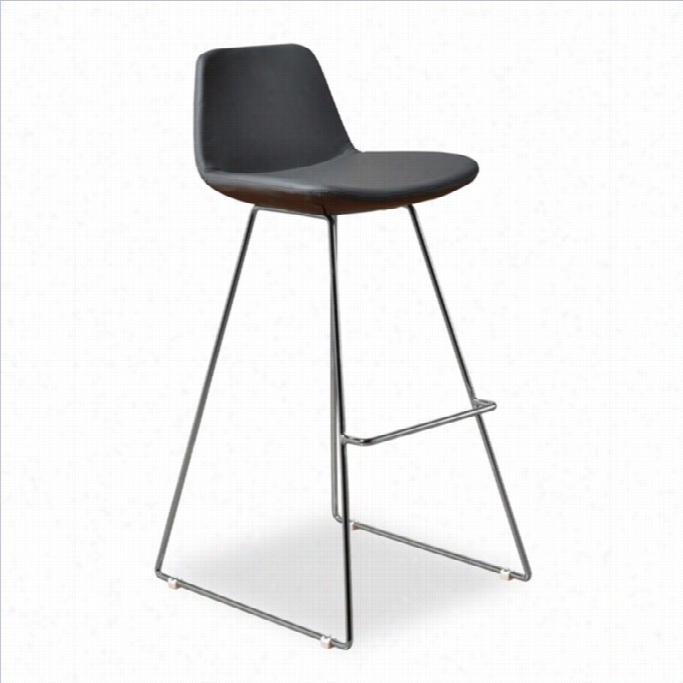 Aeon Furniture Allyssa-1 23 Bar Stool In Gray (set Of 2)