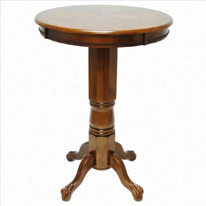 Boraam Florence Pub Table In Walnut