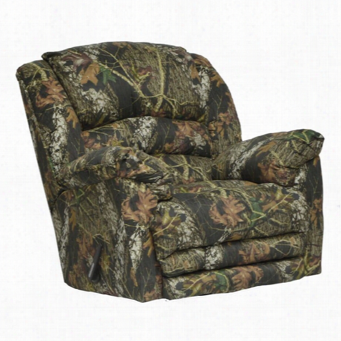 Catnapper Duck Dynasty Recliner With Heat And Massage In Moss