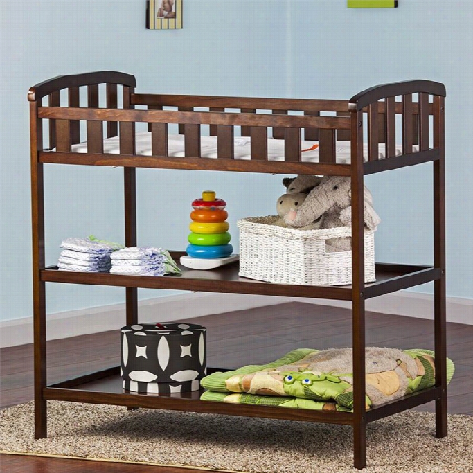 Dream On Me Meily Changing Table In Espresso