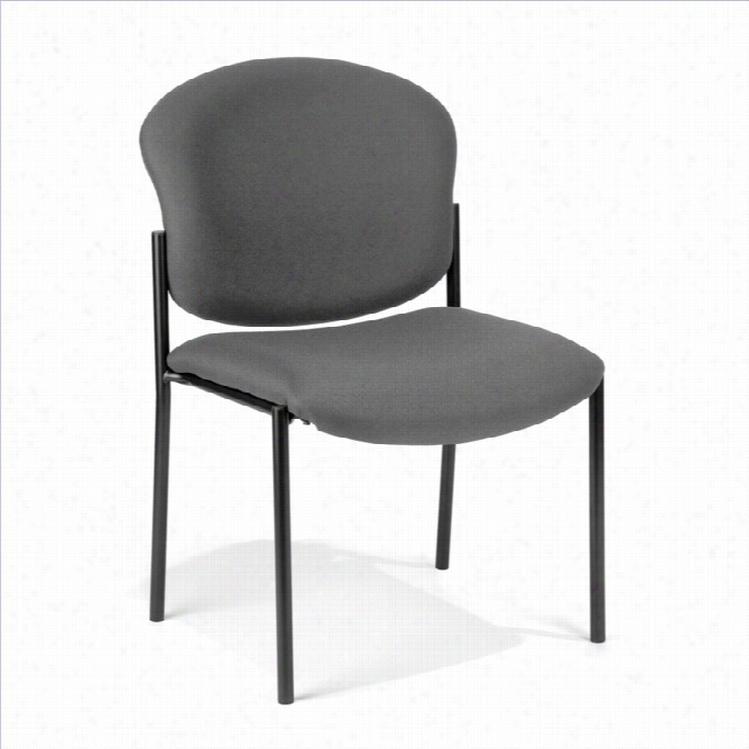 Ofm Manor Series Ecepttion Chair In Gray