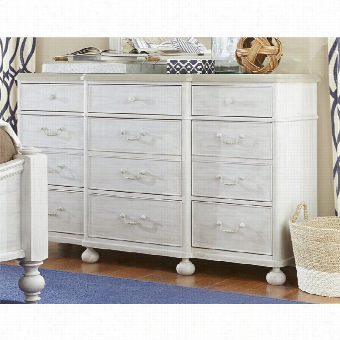 Paula Deen Home Dogwood 9 Draw Er Dresser In Blossom