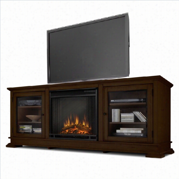 Real Flame Hudson Freestand Electric Fireplace Tv Stwnd In Espresso