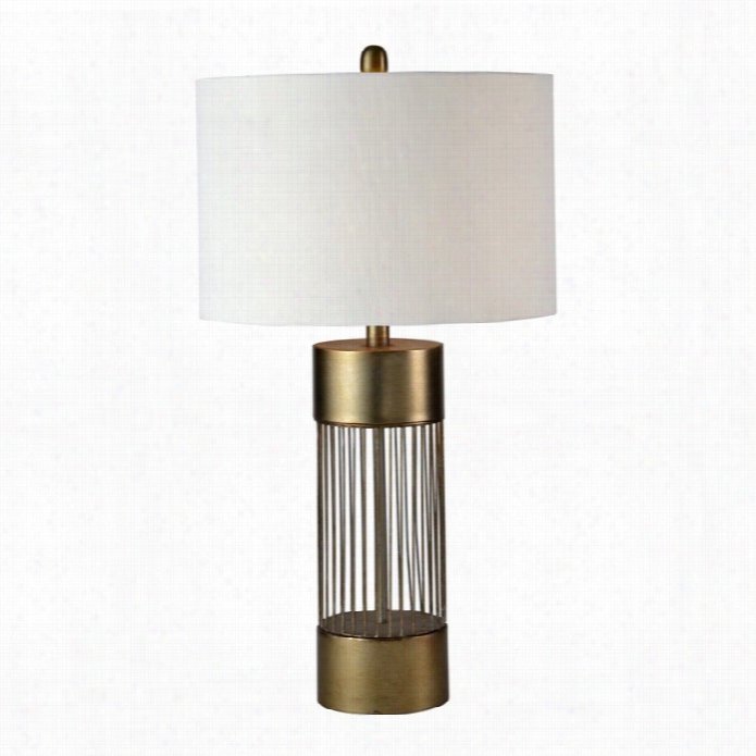 Renwil Ventura Table Lamp In Antique Gold