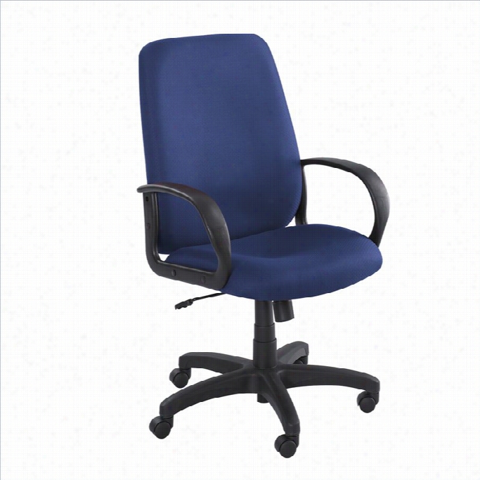 Safco Poise Blue Eexcutive High-back Office Chair