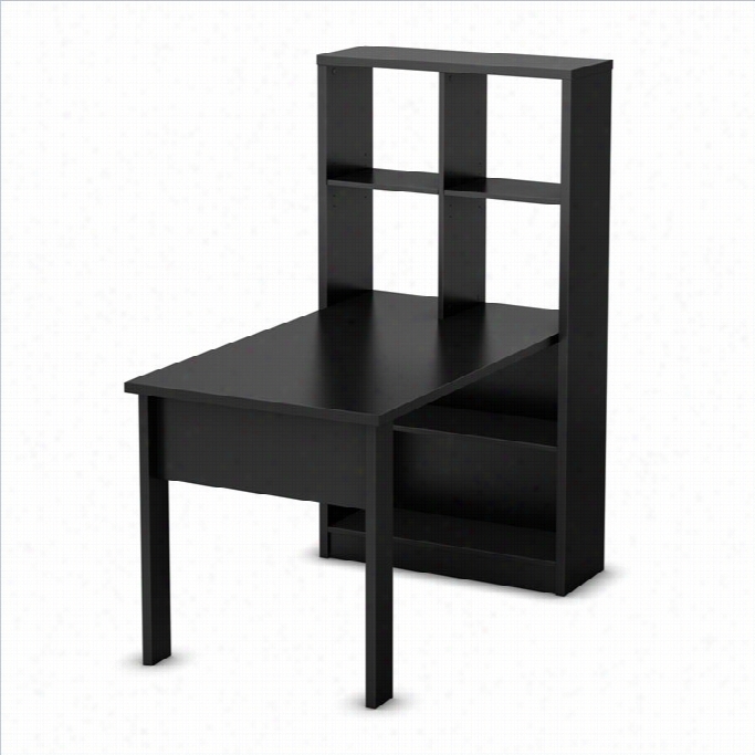 Souths Ho Re Annexe Craft Table And Storage Unit Combo In Pure Black